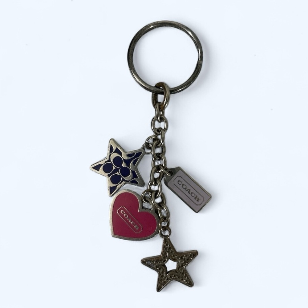 Coach‎ Bag Charm/Keychain PINK PURPLE